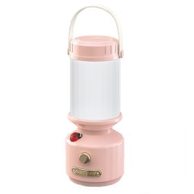 LED Bedside Night Light Camping Decorative Ambient Light (Color: Pink, Type: Camping Lamp)